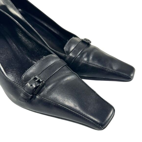 Gucci Pumps Size 37C IT / Sz 7 US Black Leather Slip-On - Picture 12 of 12